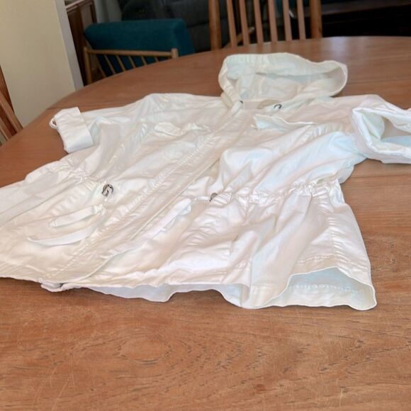 Sejour Jacket light, short cuffed sleeves white 1X - Picture 7 of 14